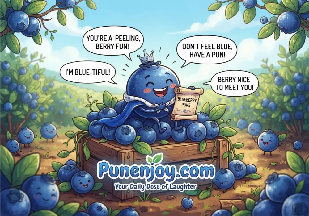 Blueberry Puns