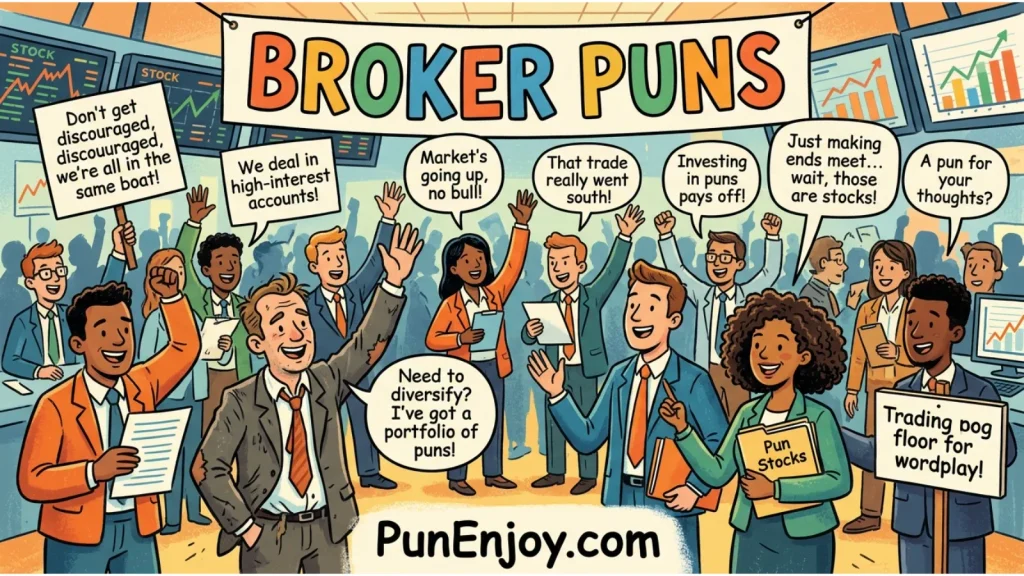 Broker Puns