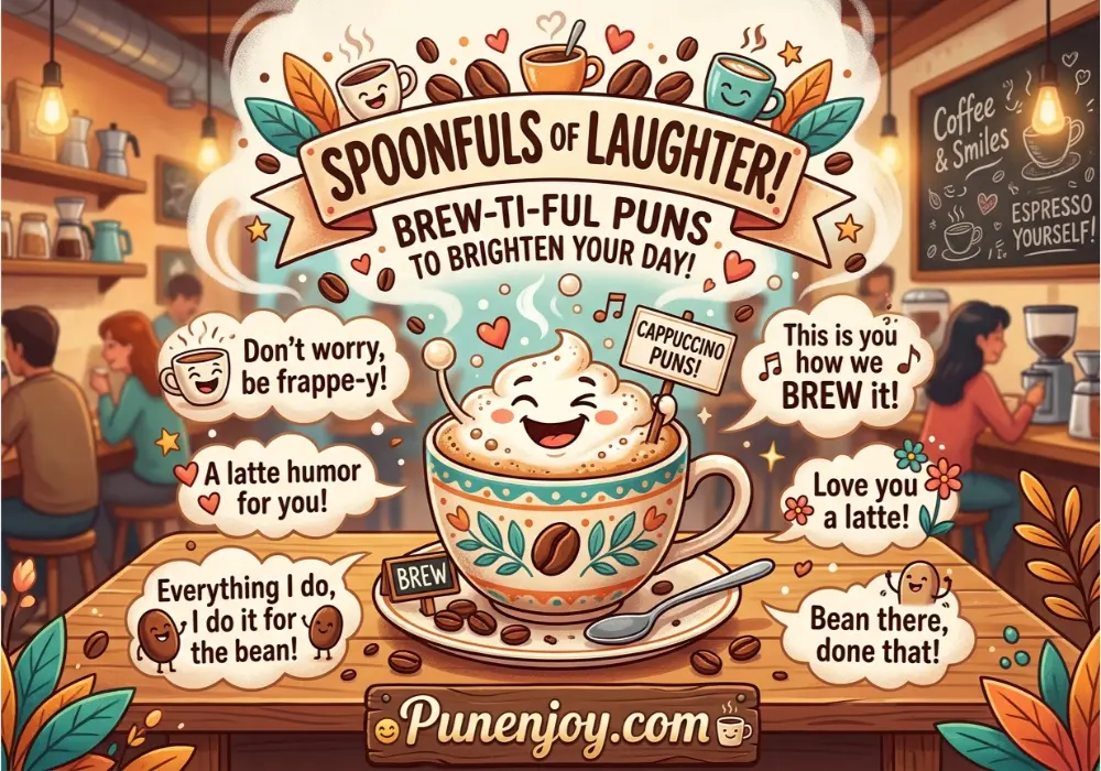 Cappuccino Puns