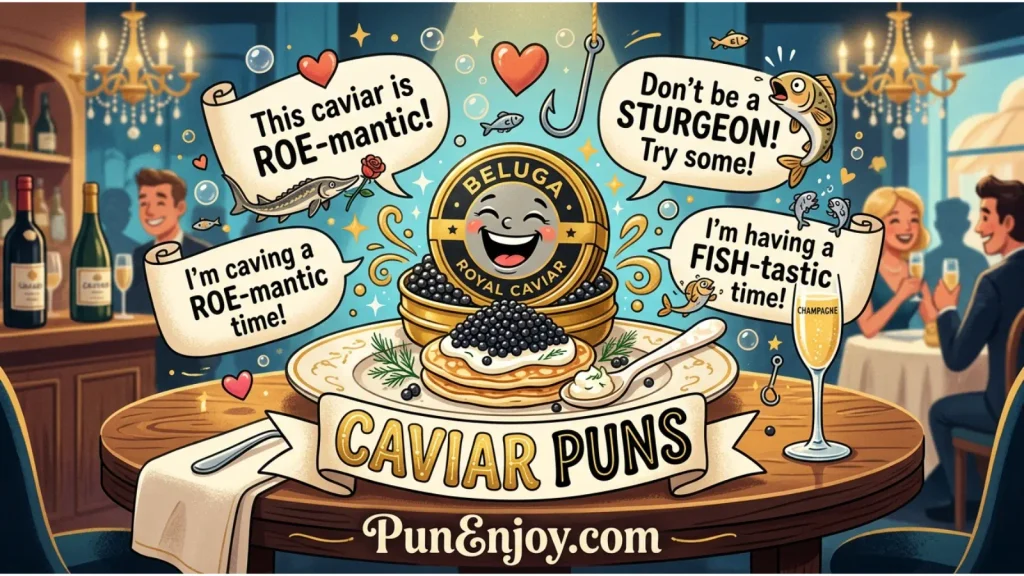 Caviar Puns