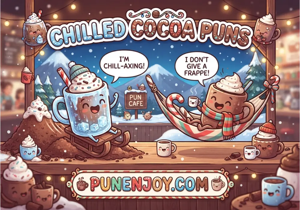 Chilled Cocoa Puns