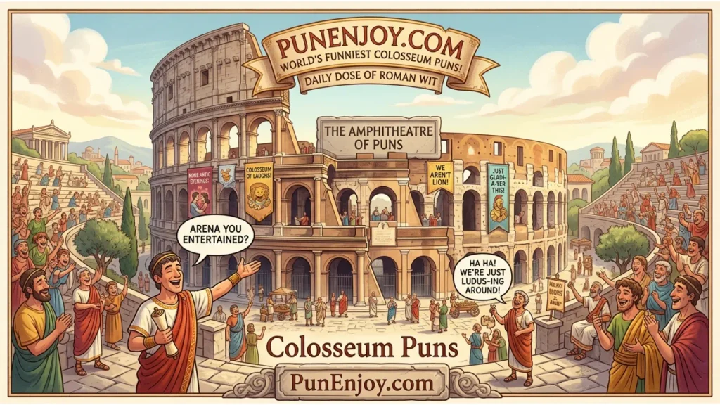 Colosseum Puns