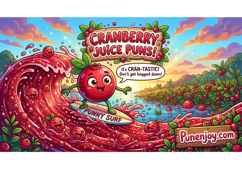 Cranberry Juice Puns