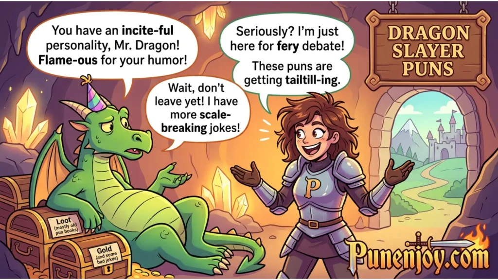 Dragon Slayer Puns