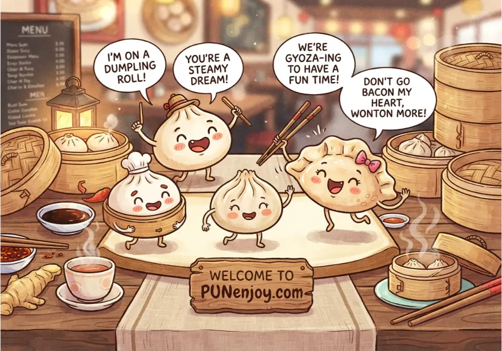 Dumpling Puns