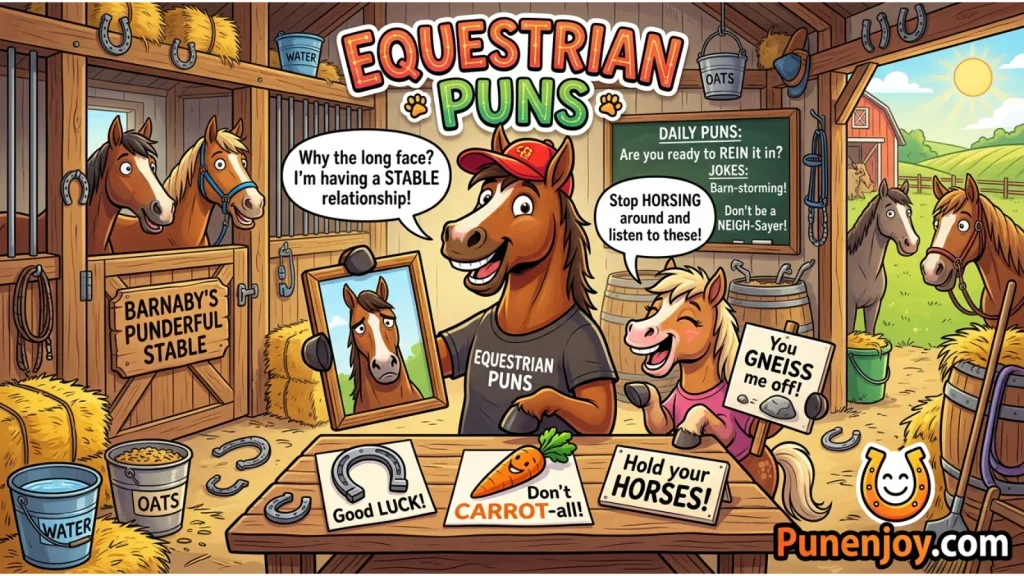 Equestrian Puns