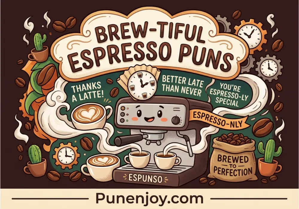 Espresso Puns