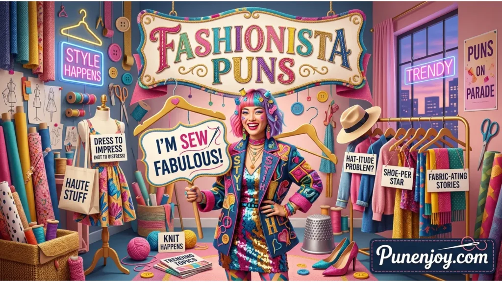 Fashionista Puns