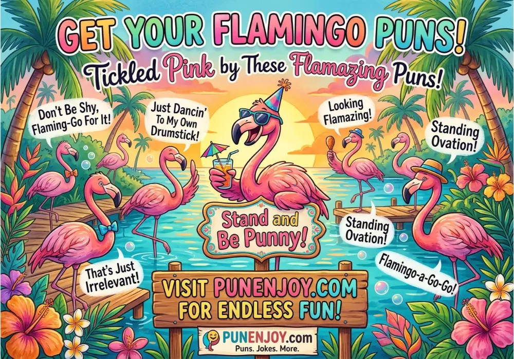 Flamingo Puns