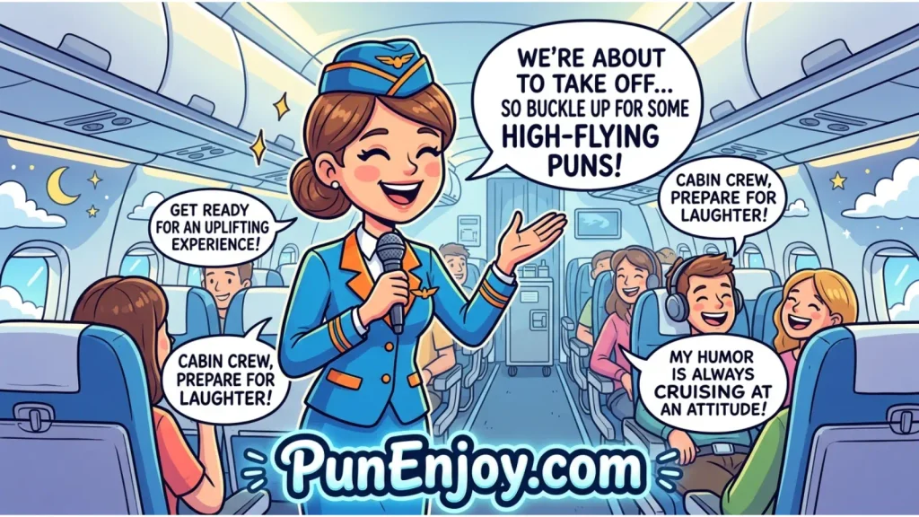 Flight Attendant Puns