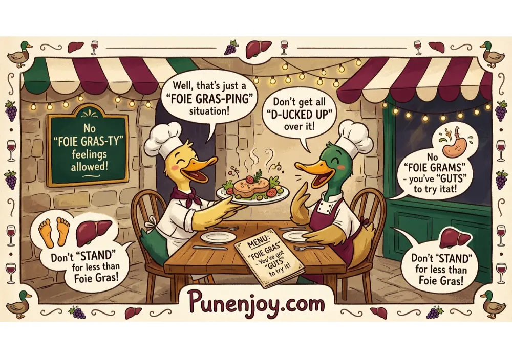 Foie Gras Puns