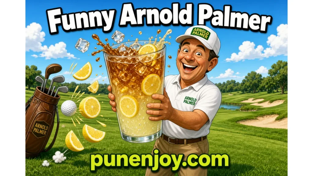 Funny Arnold Palmer Puns Captions