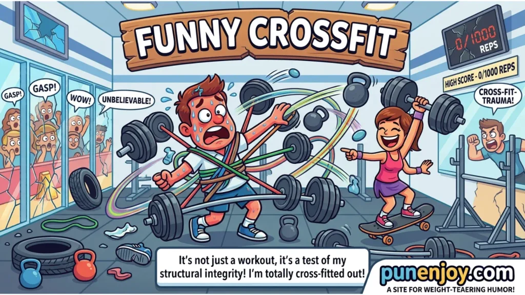 Funny CrossFit Puns Captions