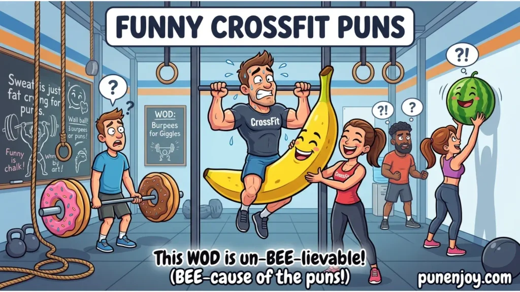 Funny CrossFit Puns One Liners