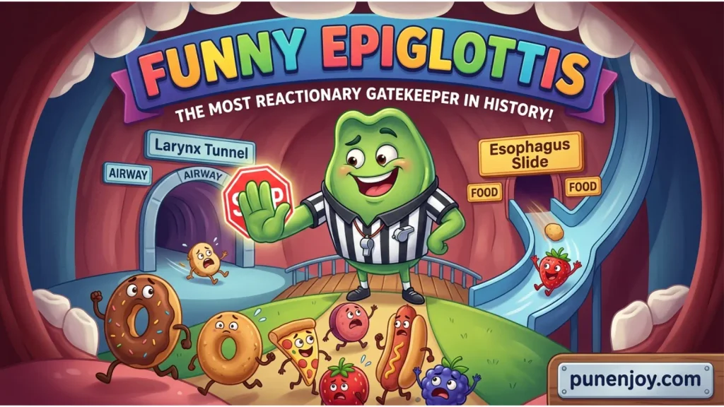Funny Epiglottis Puns Captions