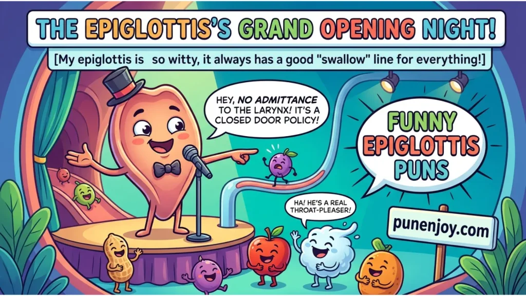 Funny Epiglottis Puns One Liners
