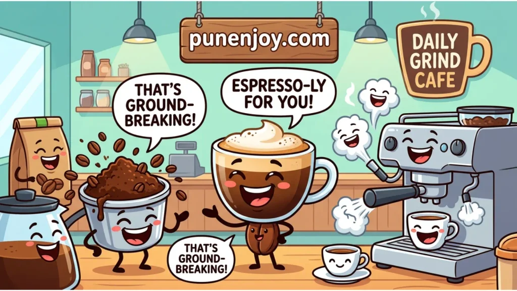 Funny Espresso Puns One Liners