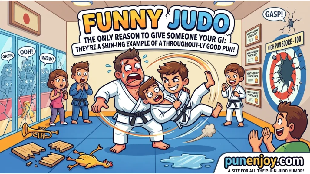 Funny Judo Puns Captions