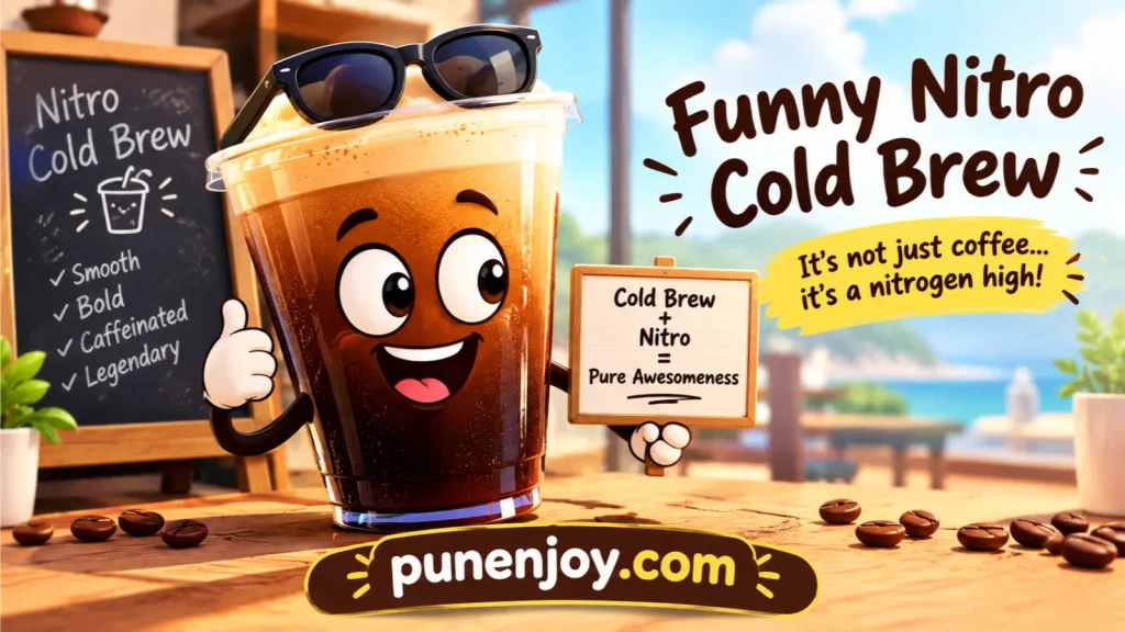 Funny Nitro Cold Brew Puns One Liners