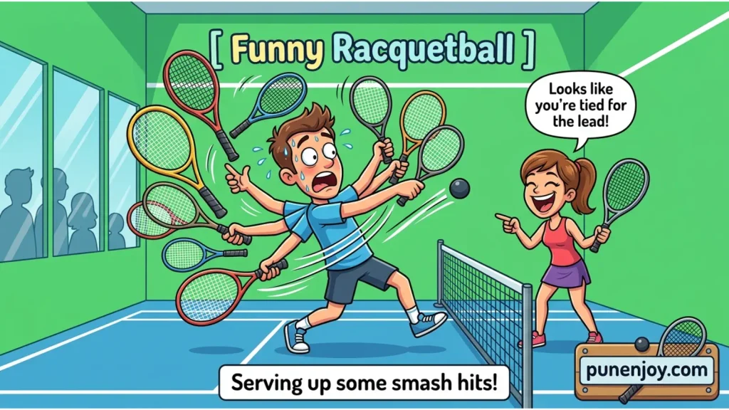 Funny Racquetball Puns One Liners
