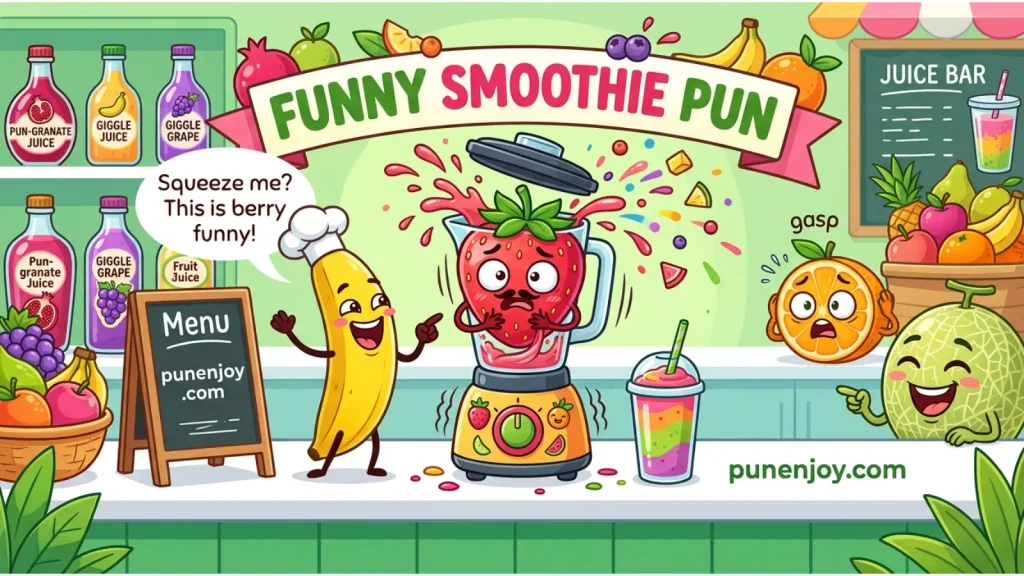 Funny Smoothie Puns One Liners