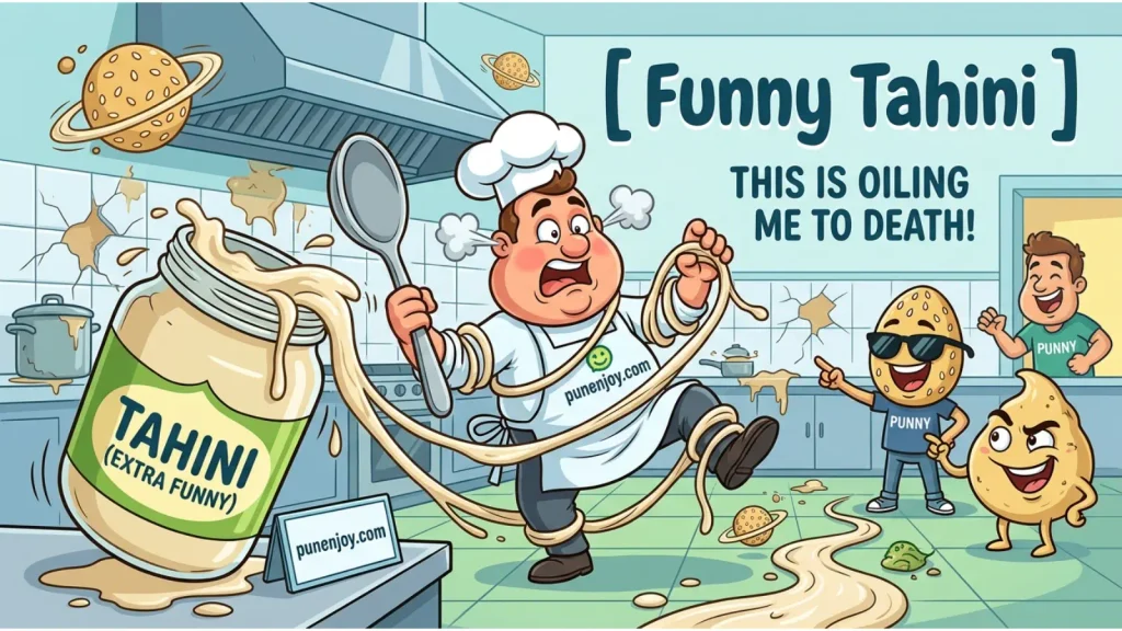 Funny Tahini Puns Captions