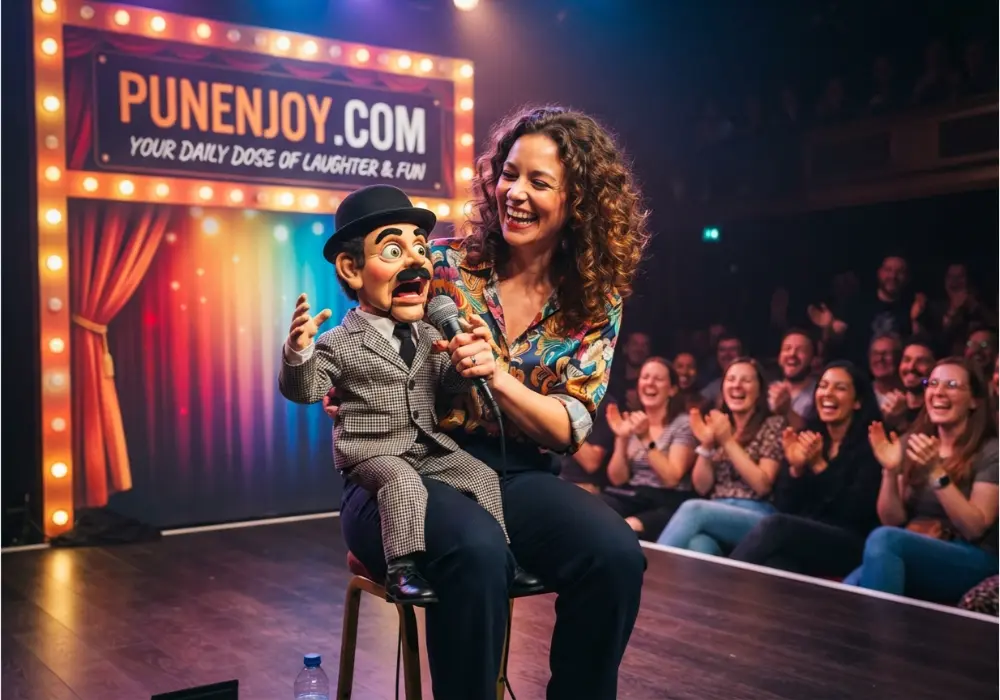 Funny Ventriloquist Puns Captions