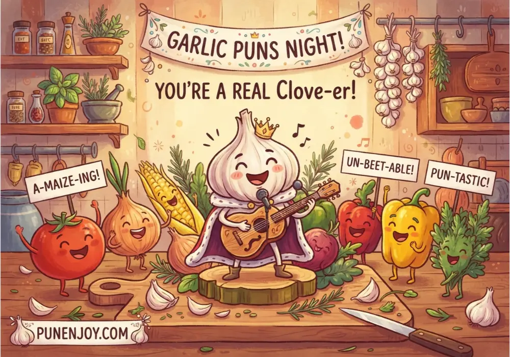 Garlic Puns