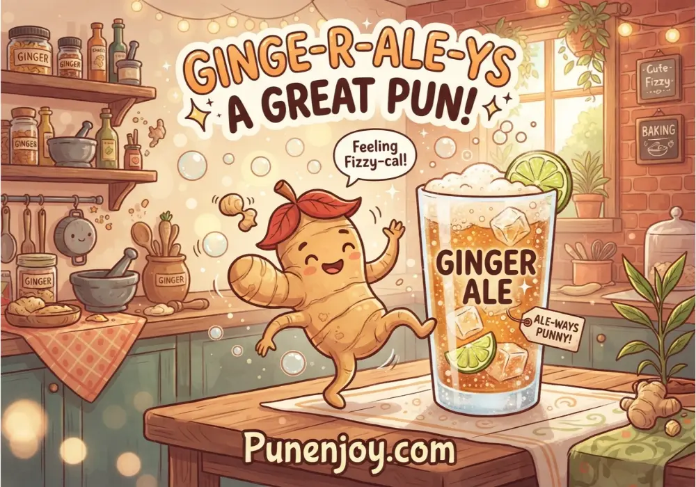 Ginger Ale Puns