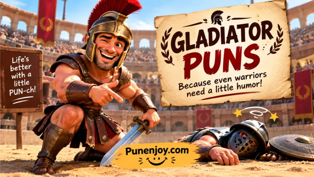 Gladiator Puns