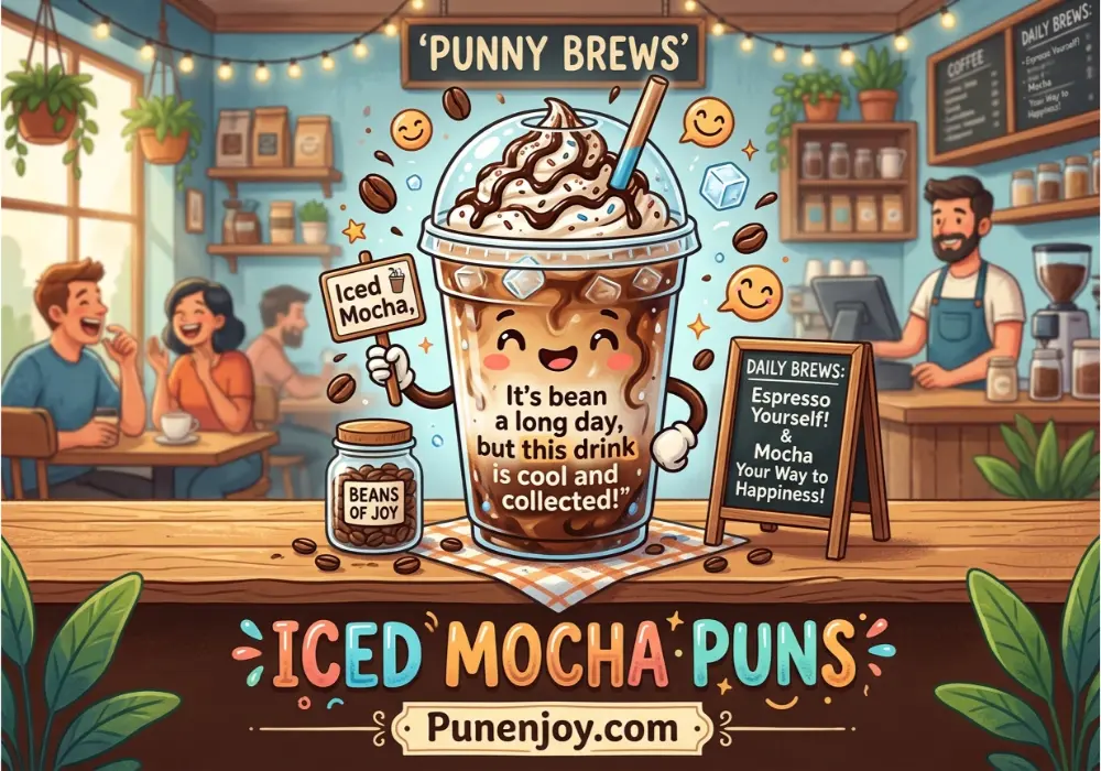 Iced Mocha Puns