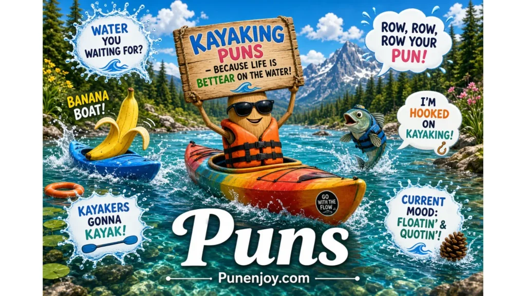 Kayaking Puns