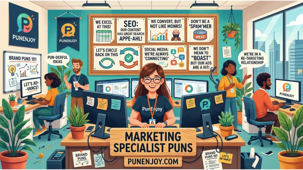 Marketing Specialist Puns