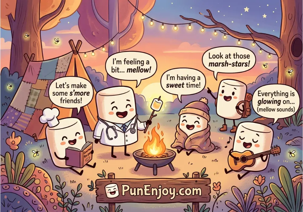 Marshmallow Puns