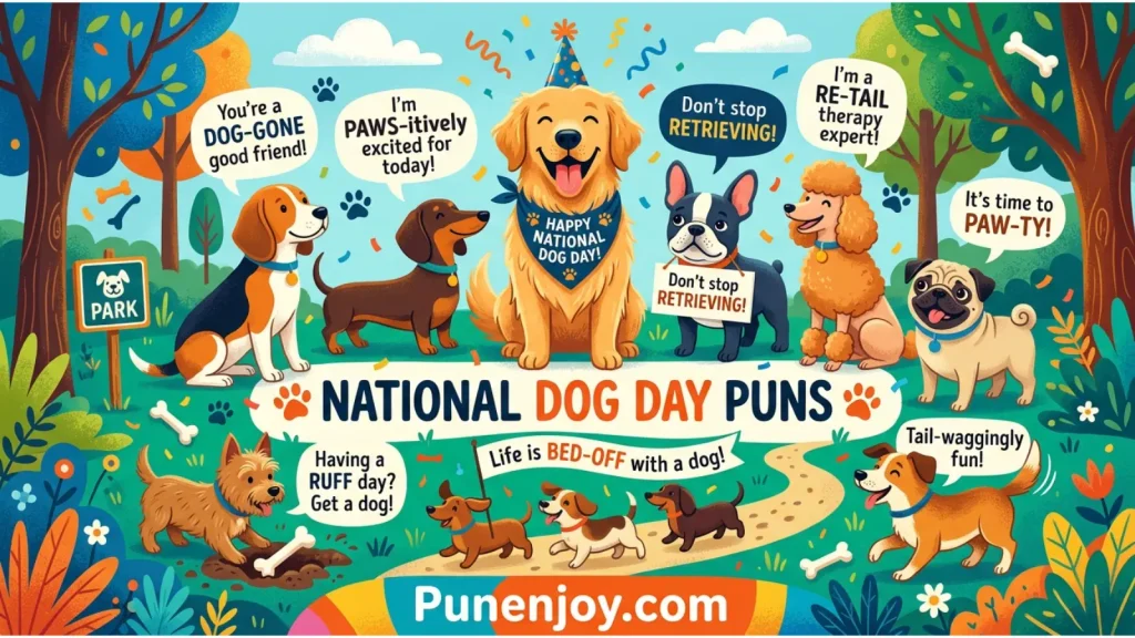 National Dog Day Puns