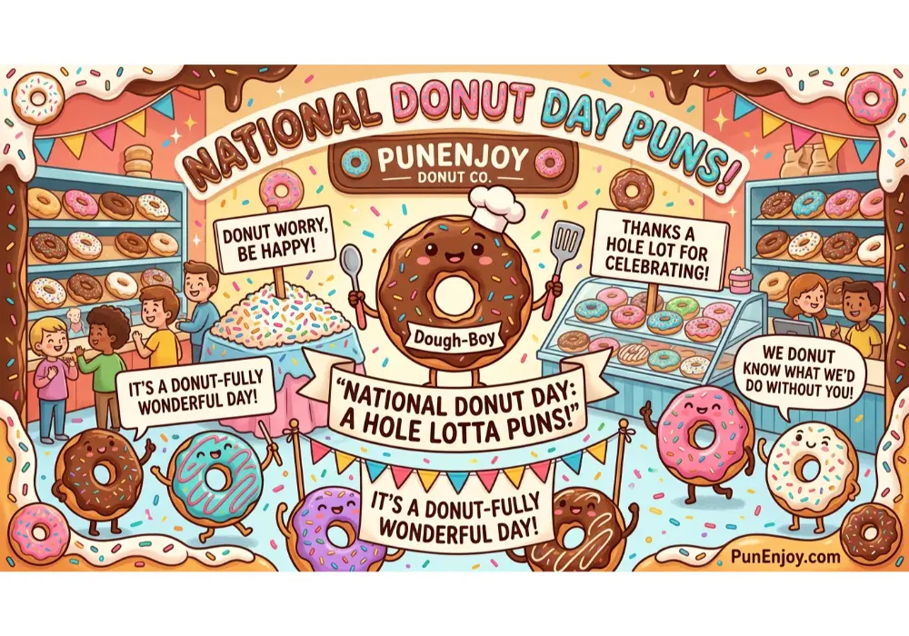 National Donut Day Puns