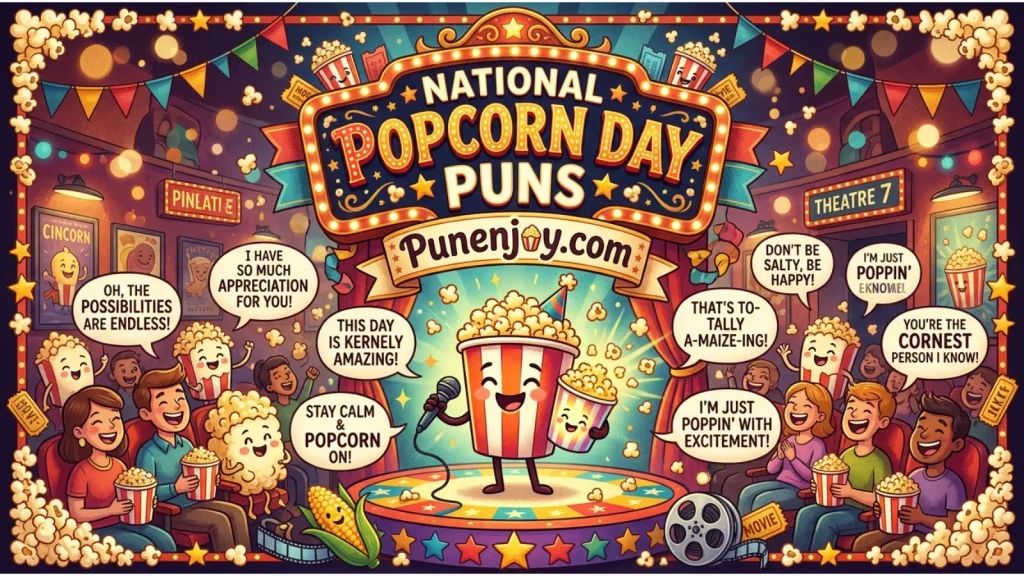 National Popcorn Day Puns
