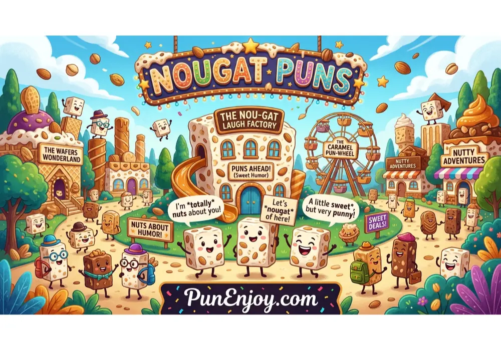 Nougat Puns