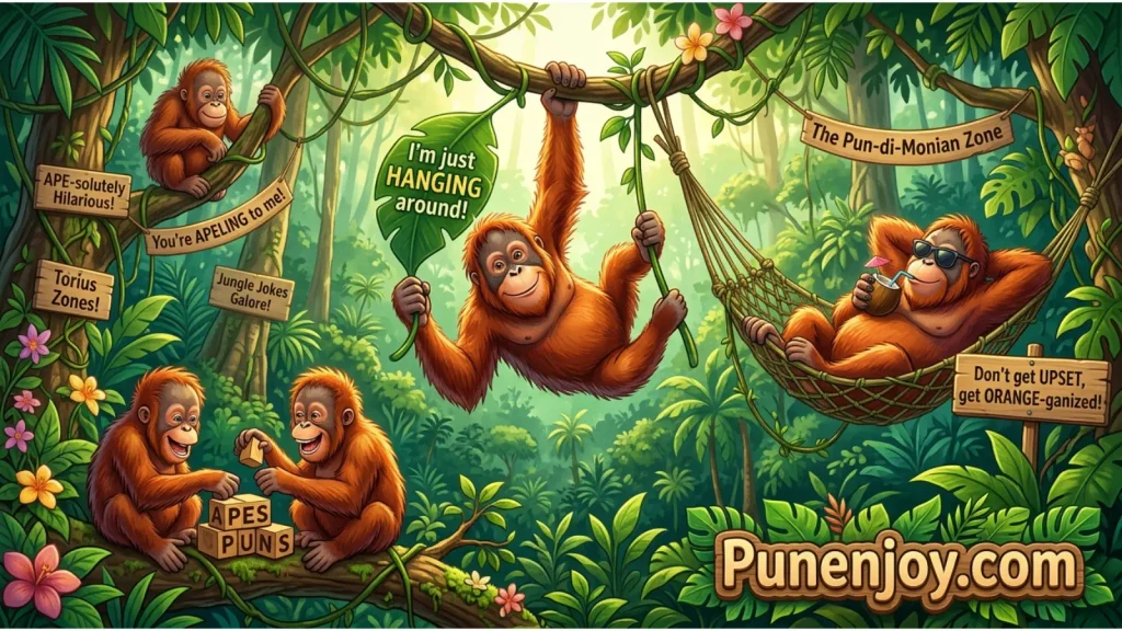 Orangutan Puns