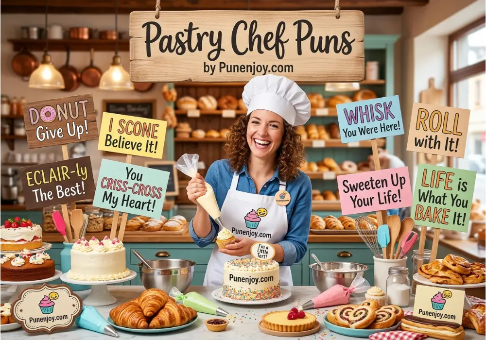 Pastry Chef Puns
