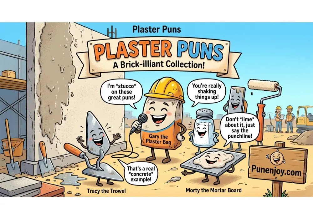 Plaster Puns