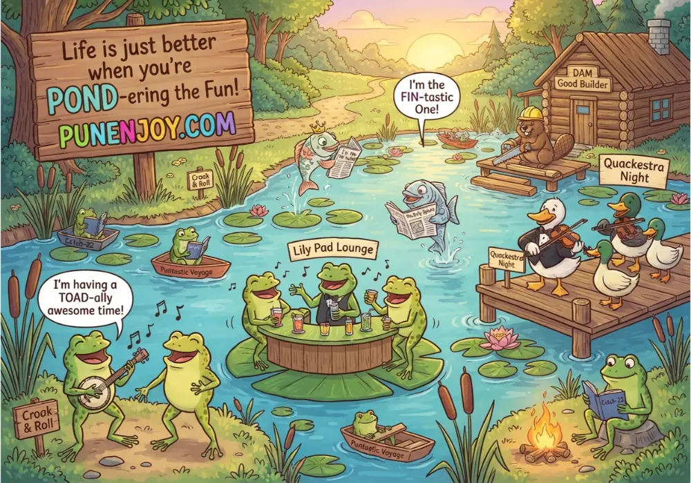 Pond Puns