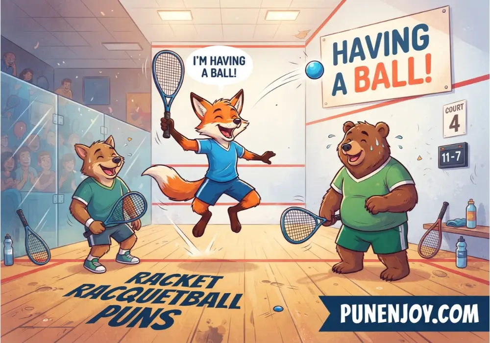 Racquetball Puns