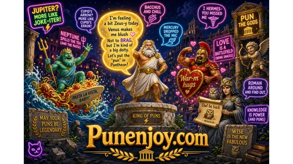 Roman God Puns