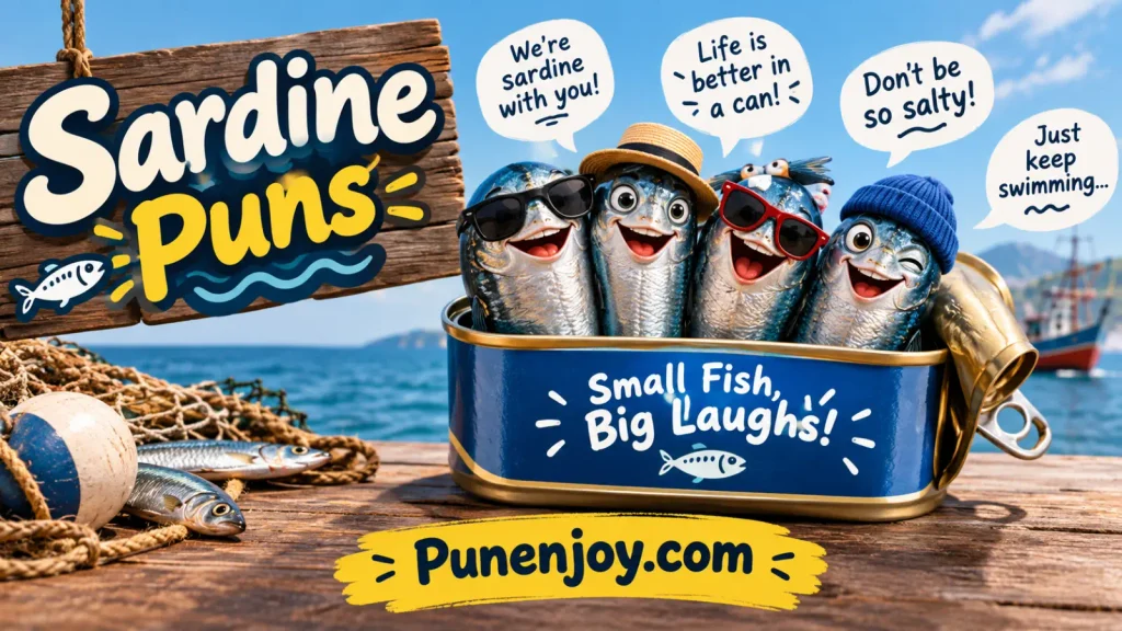 Sardine Puns