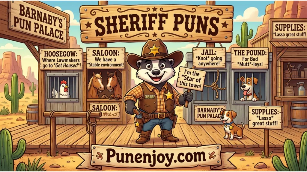 Sheriff Puns