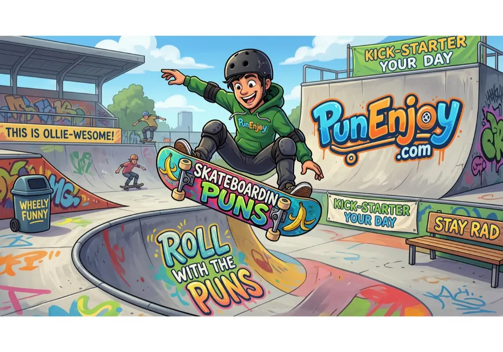 Skateboarding Puns