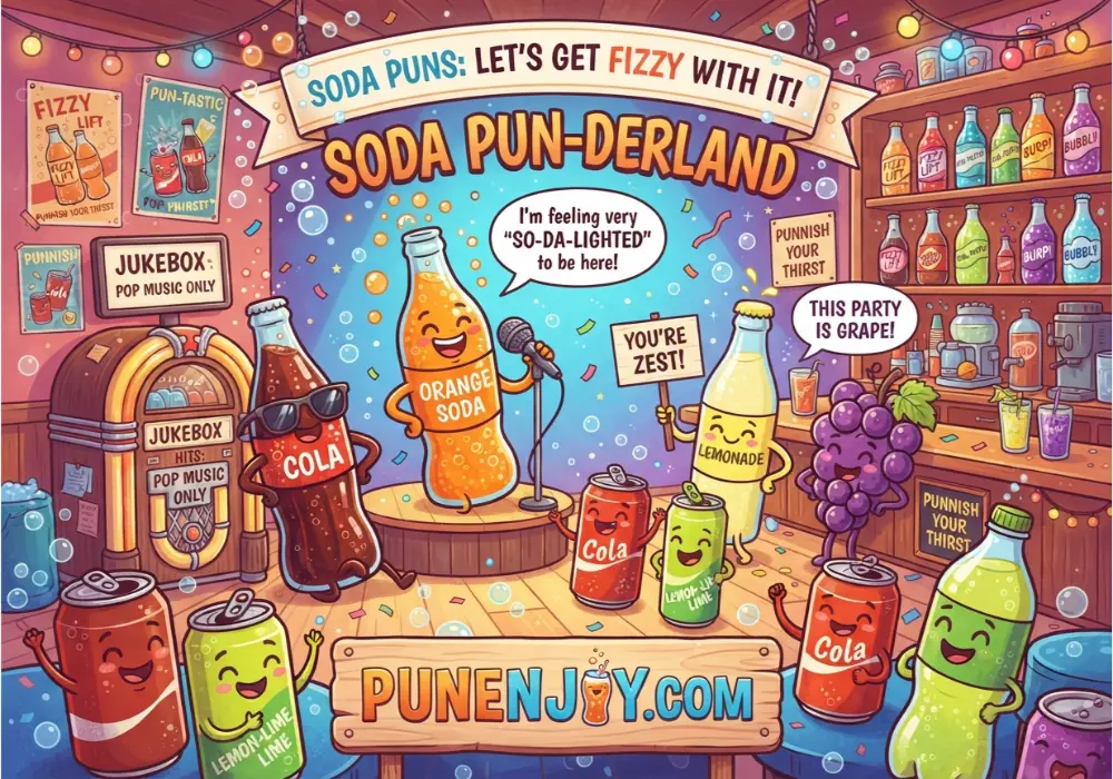 Soda Puns