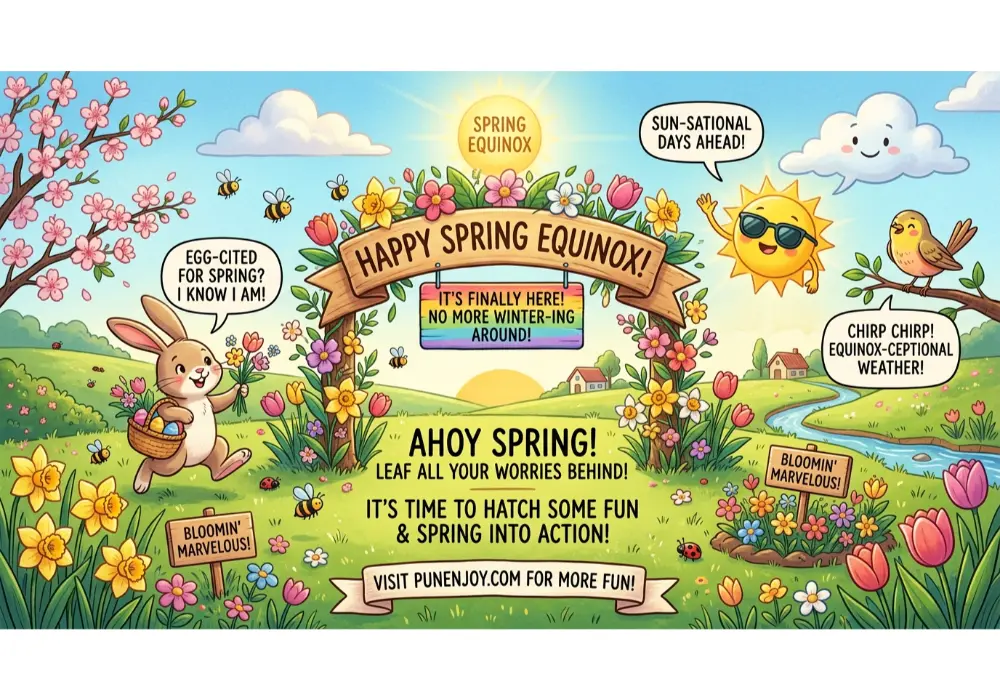 Spring Equinox Puns