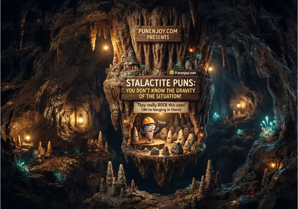 Stalactite Puns